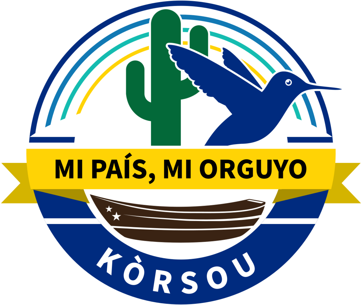 Curaçaos emblem (uoffisielt)