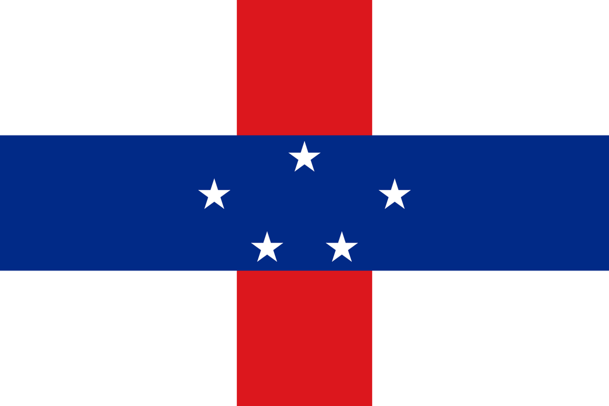 De nederlandske Antillers flagg 1986-2010