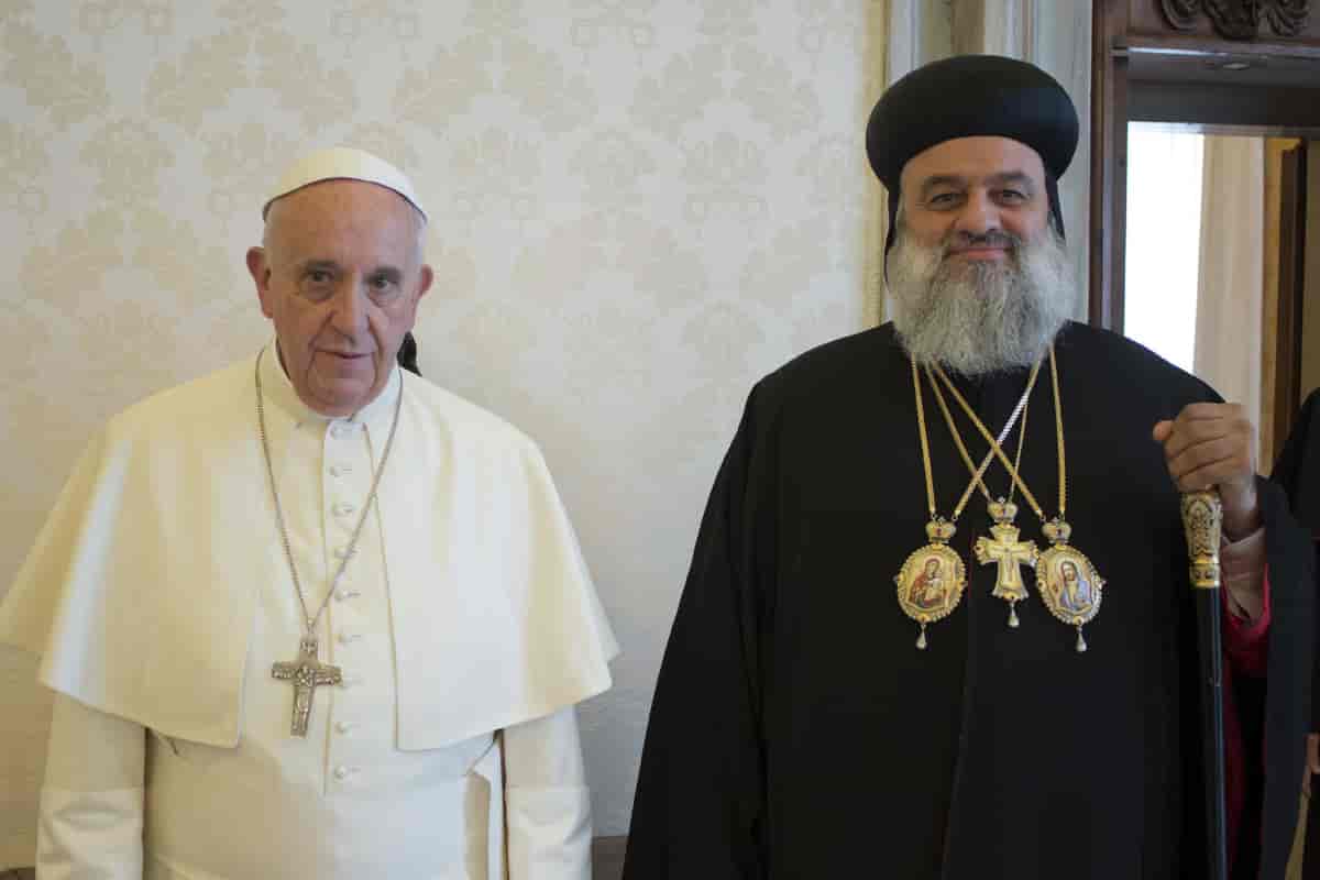 Pave Frans og patriarken av 