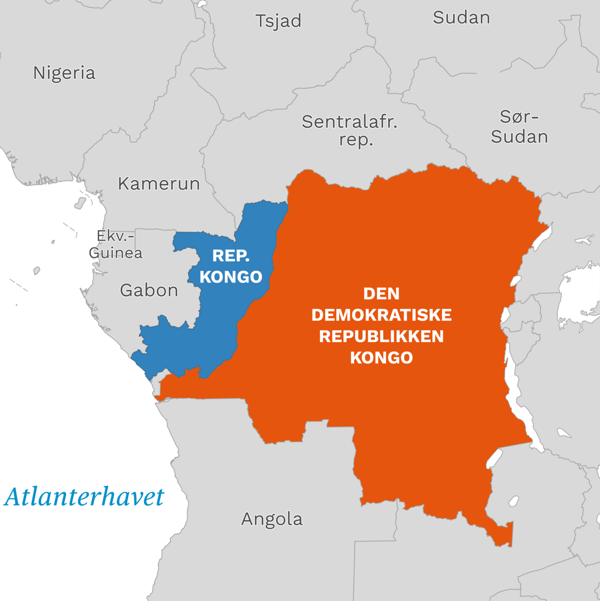 Dei to statane som heiter Kongo