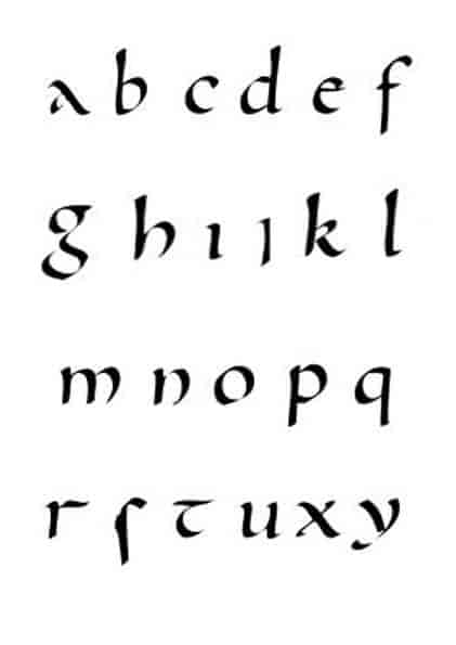 Karolingisk alfabet