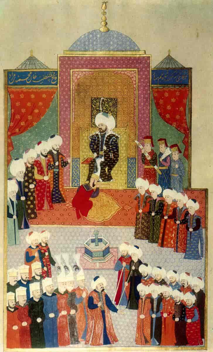 Mehmet 2. tas til konge