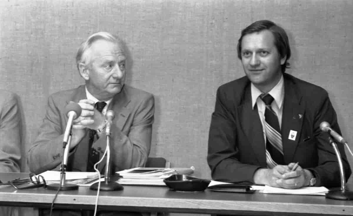 Rolf Hansen og Johan Jørgen Holst