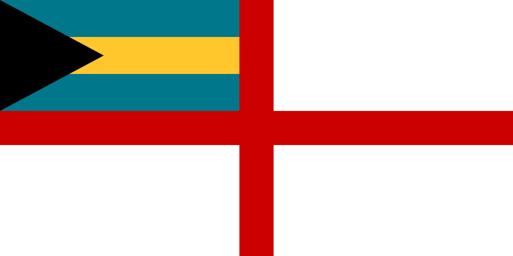 Bahamas' orlogsflagg