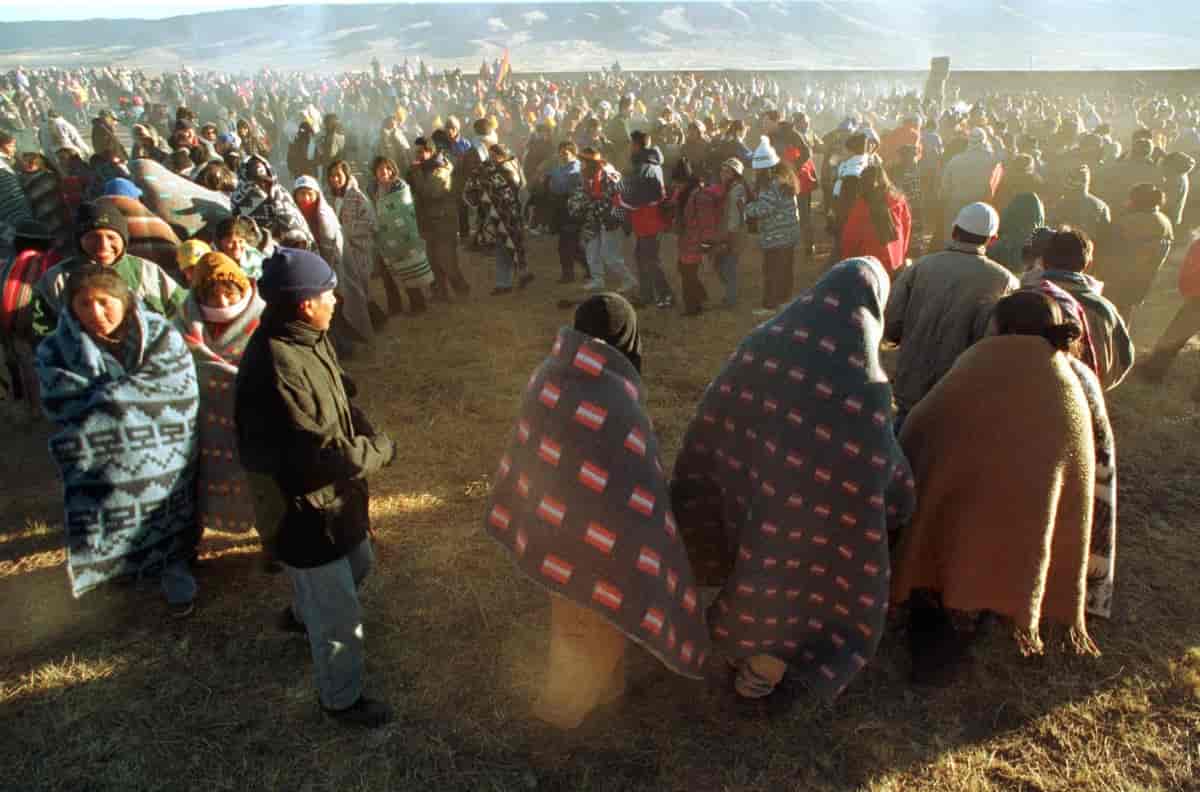 Aymara-seremoni ved sommersolverv