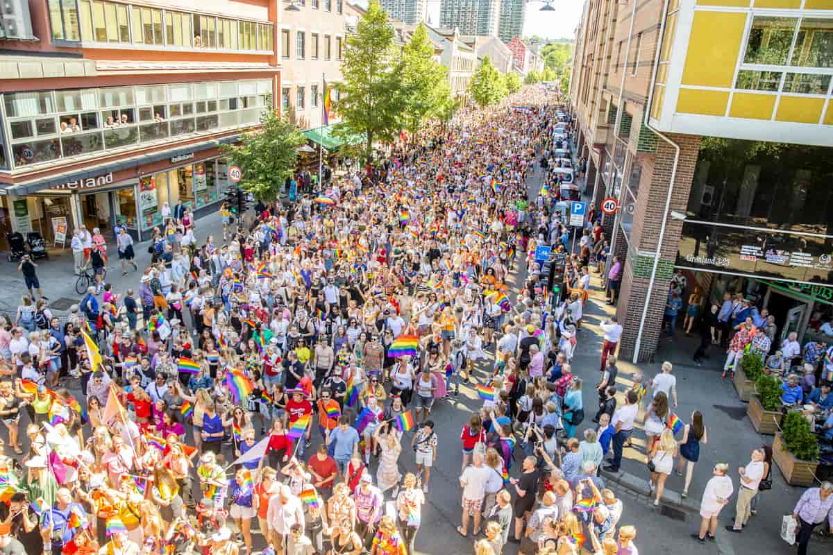 Pride i Oslo i 2018