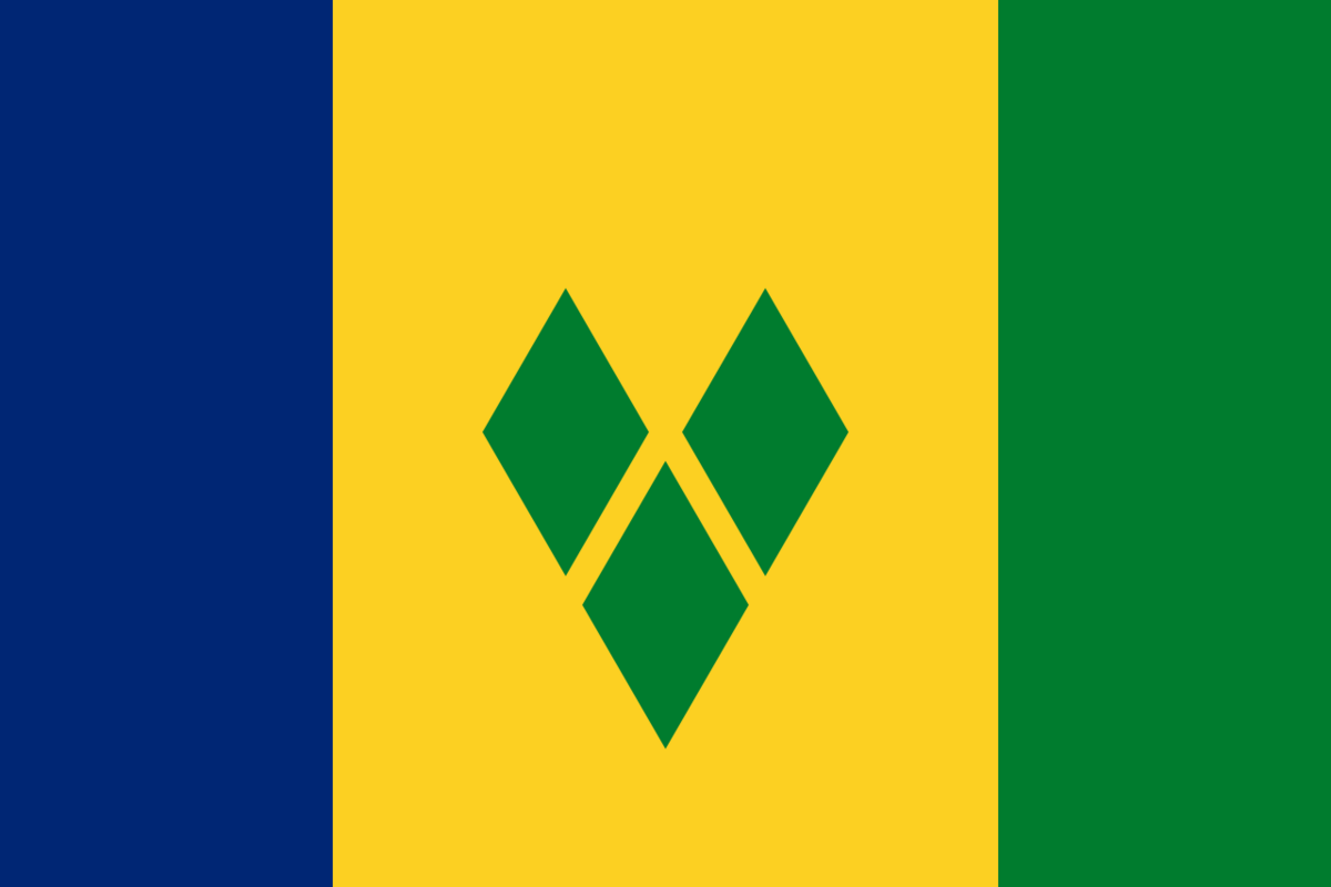 St. Vincent og Grenadinenes flagg