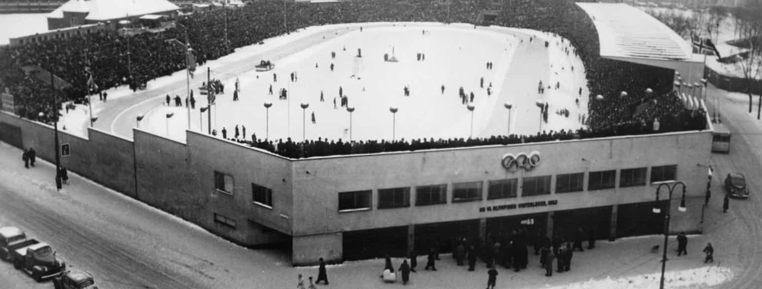 Bislett Stadion under OL i 1952