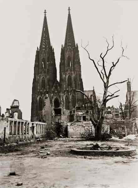 Köln i ruiner