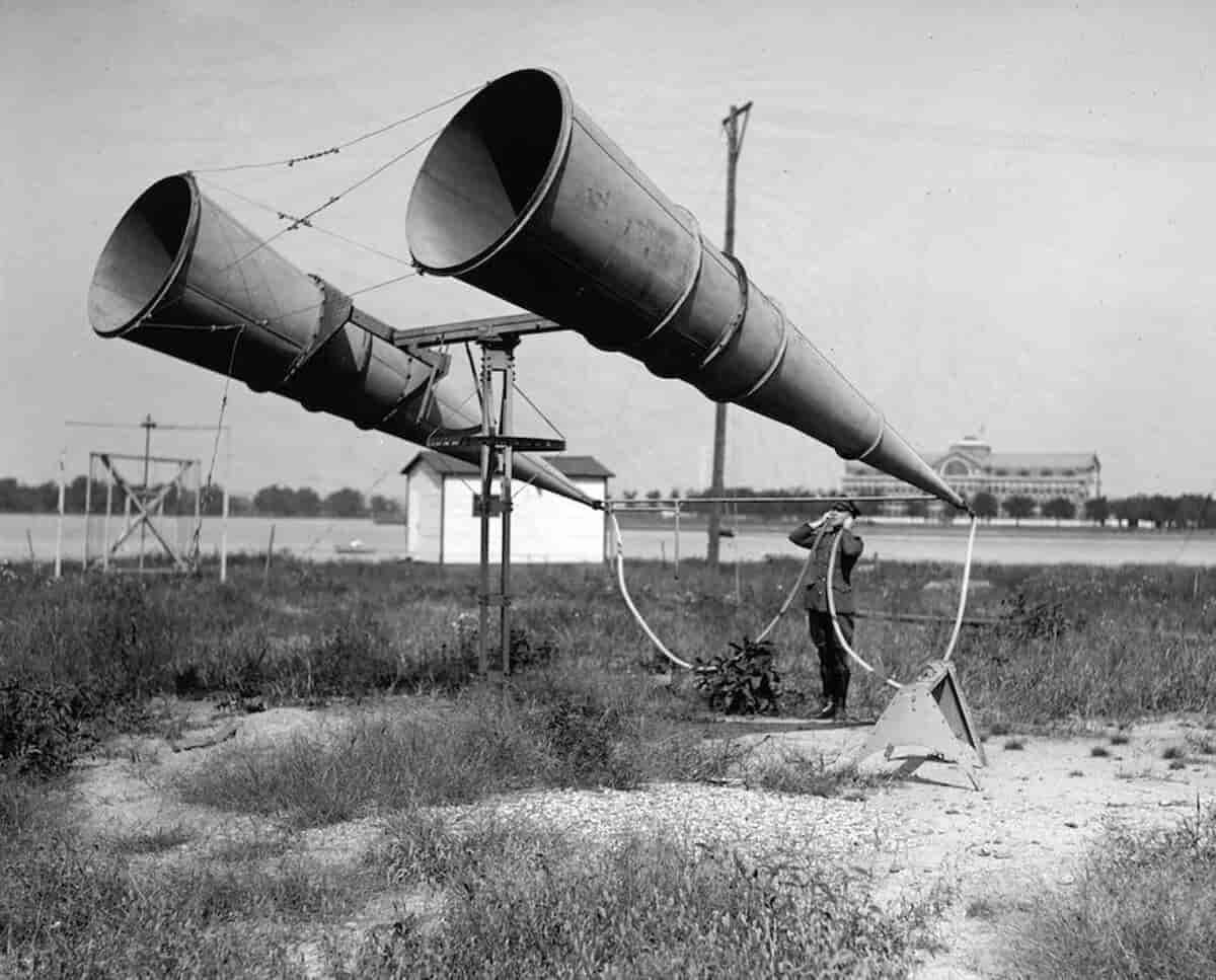 To-horns militært lytteinstrument, 1921
