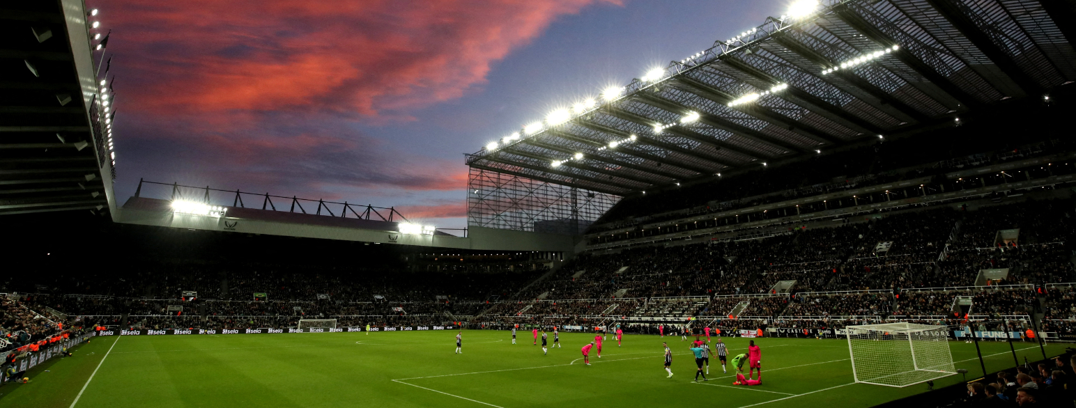 St. James' Park er hjemmebanen til Newcastle United