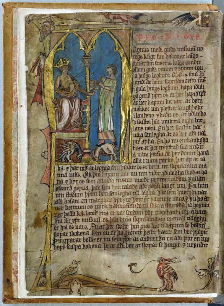 Prolog til Landslova frå Codex Hardenbergianus