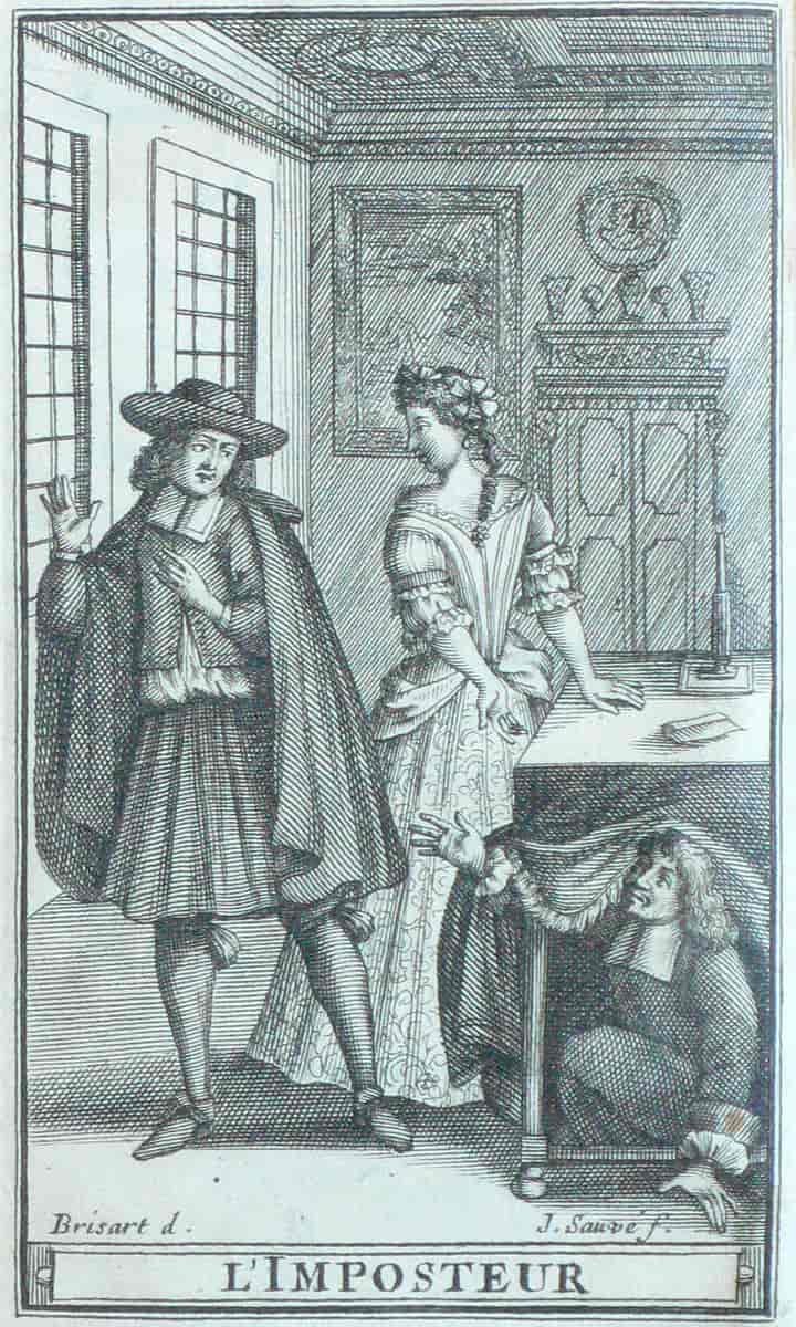 Foto av omslag til Tartuffe (1682).