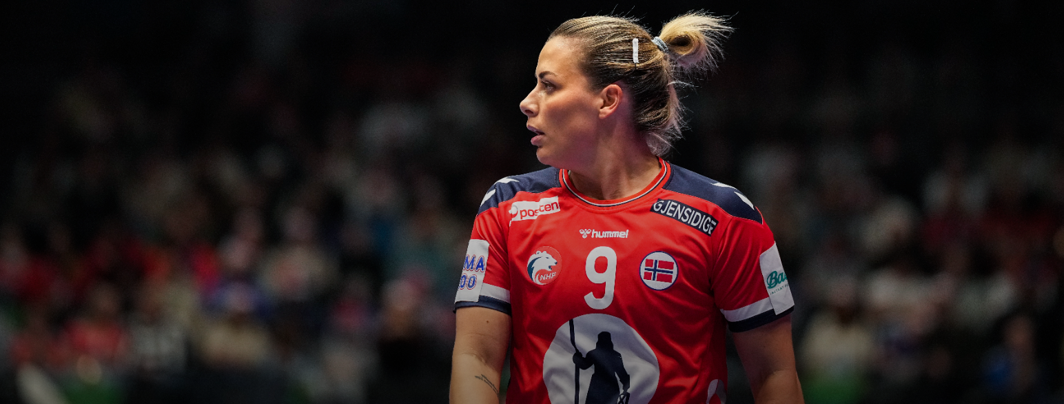 Nora Mørk i aksjon for Norge under VM i 2023