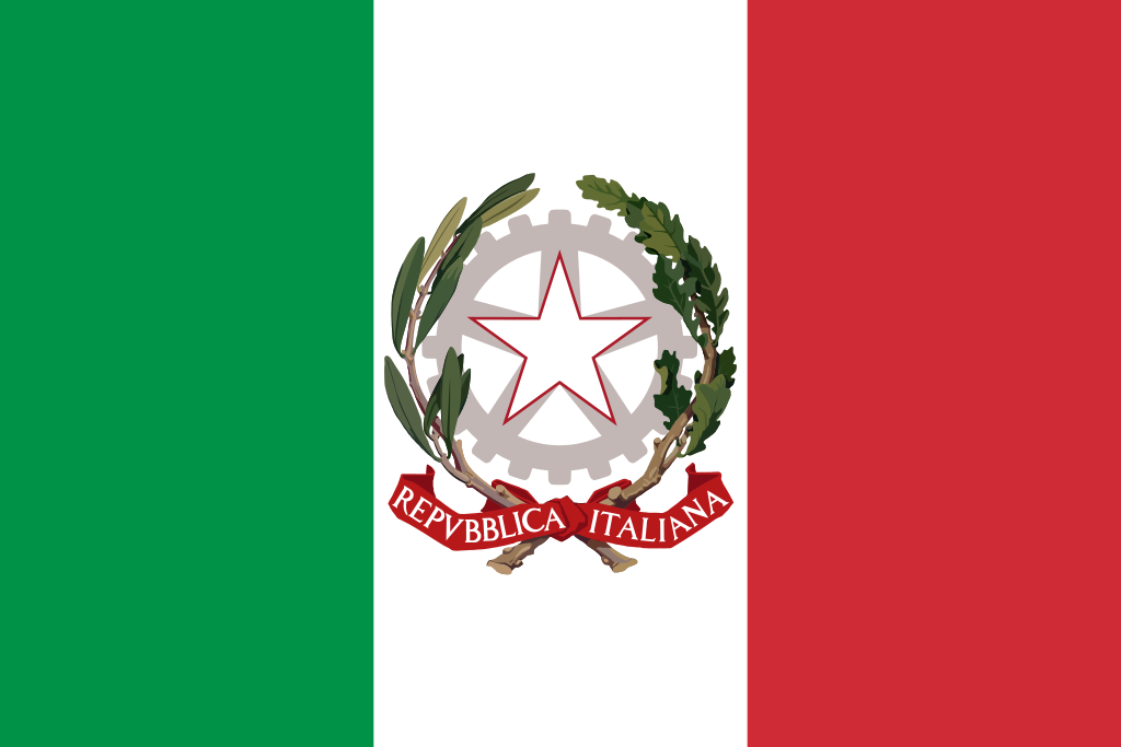 Italias statsflagg til sjøs
