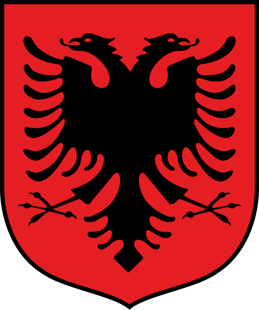 Albanias riksvåpen 1992 - 1998