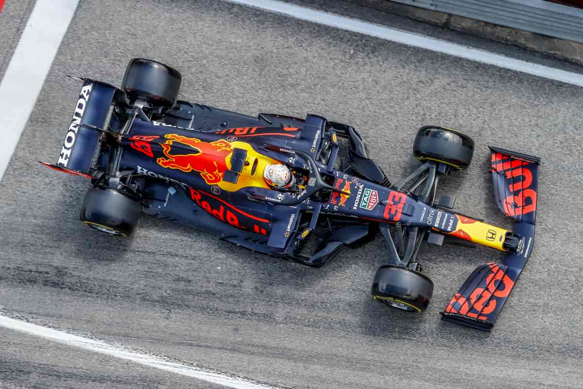 Max Verstappens Formel 1-bil