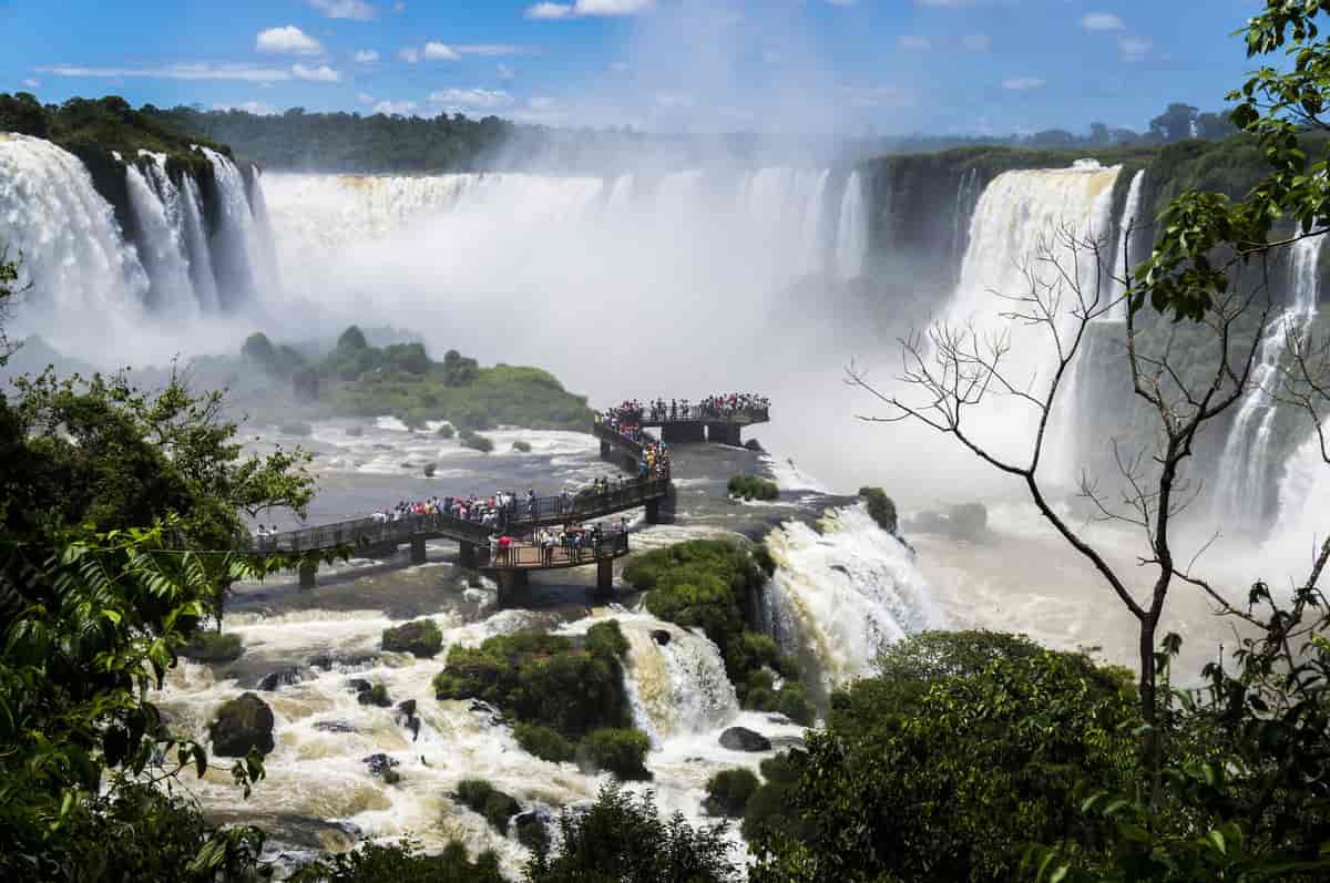 Foto fra nasjonalparken Iguaçu