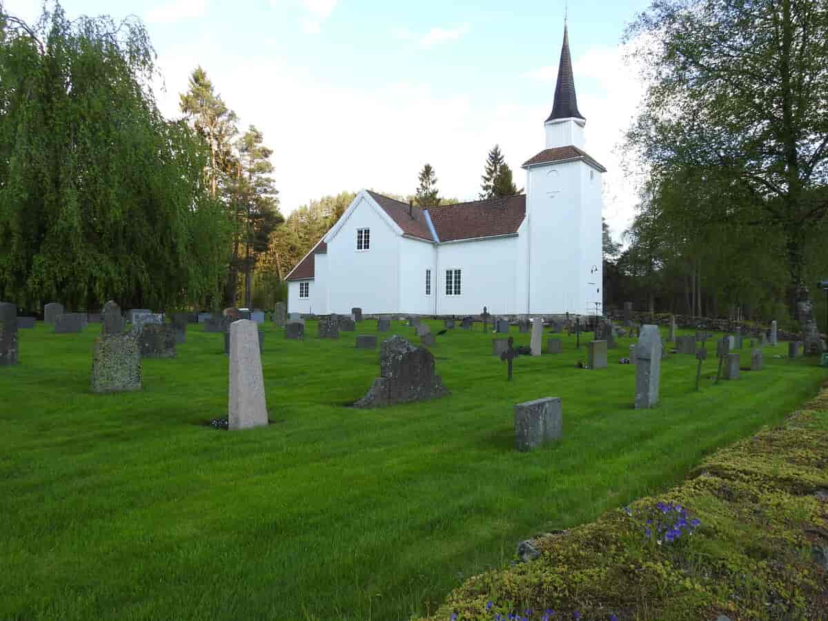 Bjelland kirke.