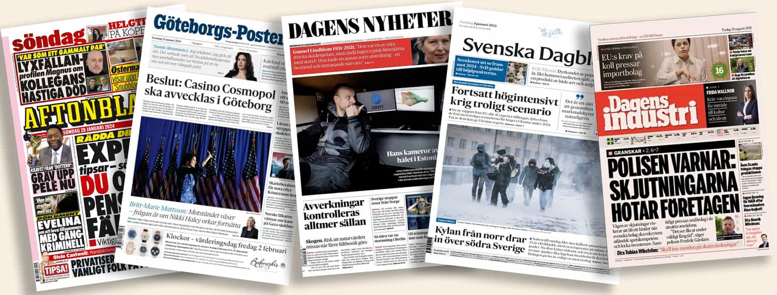 Svenske aviser