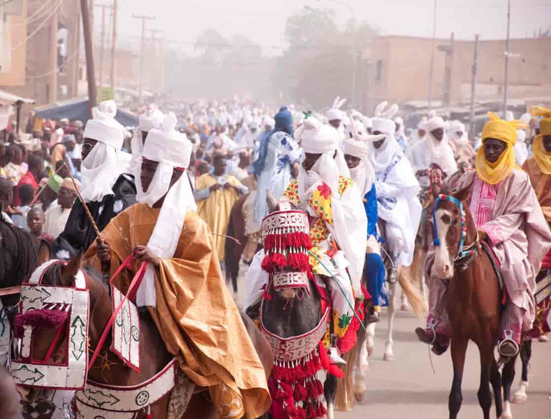 Hausa under Durbar-festivalen