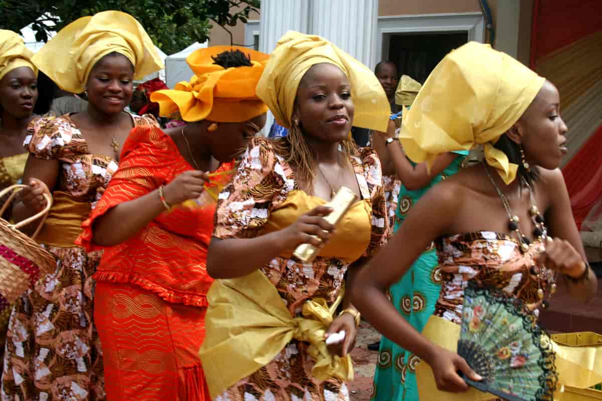 Ibo-bryllup i Nigeria