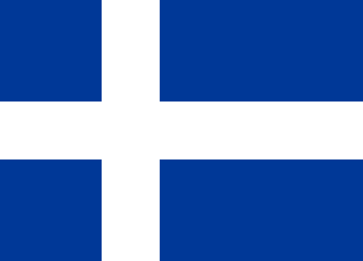 Hvítbláinn, Islandsk uoffisielt flagg fra 1897