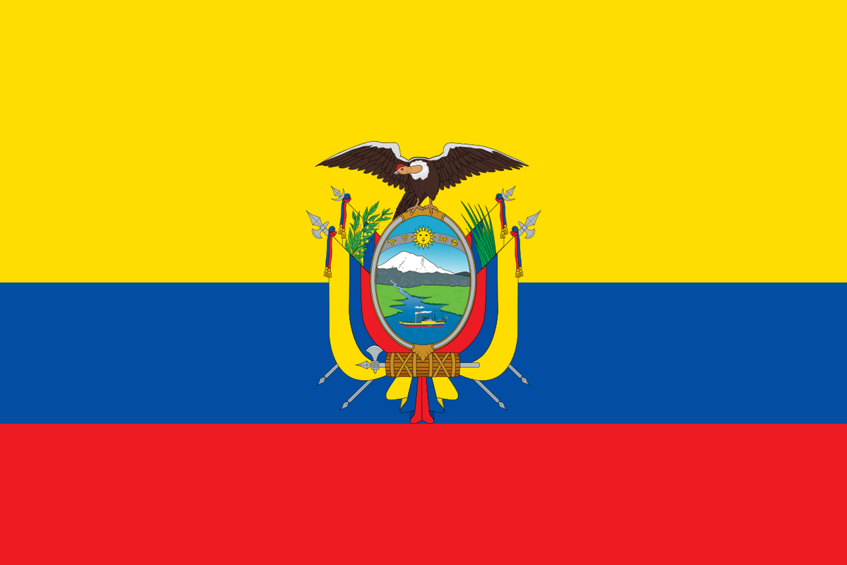 Ecuadors stats- og orlogsflagg