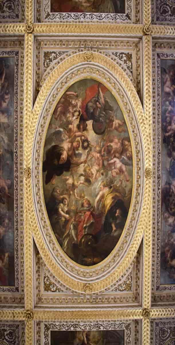 Peter Paul Rubens takmaleri i Banqueting House, London