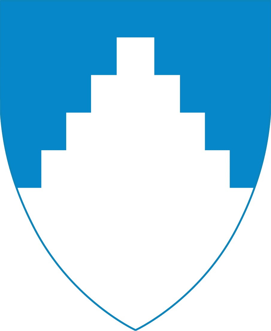 Fylkesvåpen for Akershus fra 1987 til 2020 og fra 2024