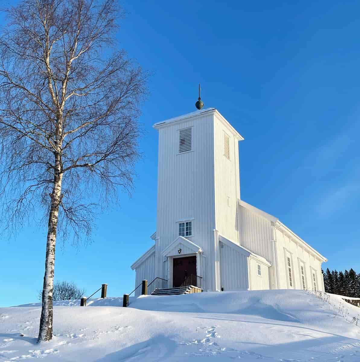 Klinga kirke, oppført i 1866