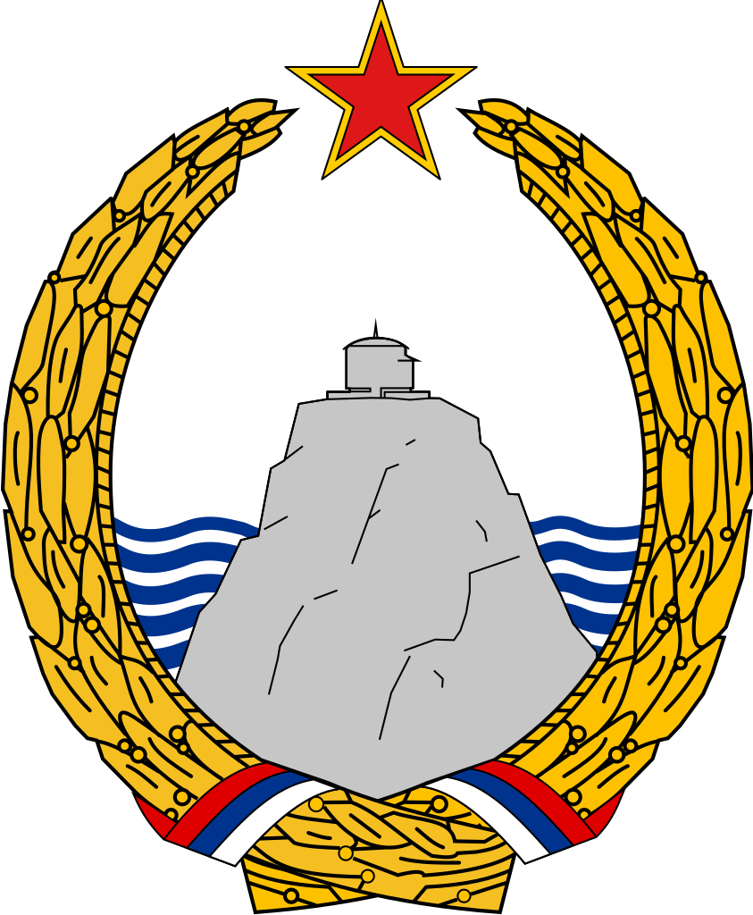 Montenegros statsemblem 1945-1993