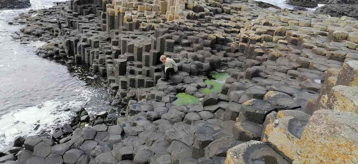 Giant's Causeway, nede ved vannet