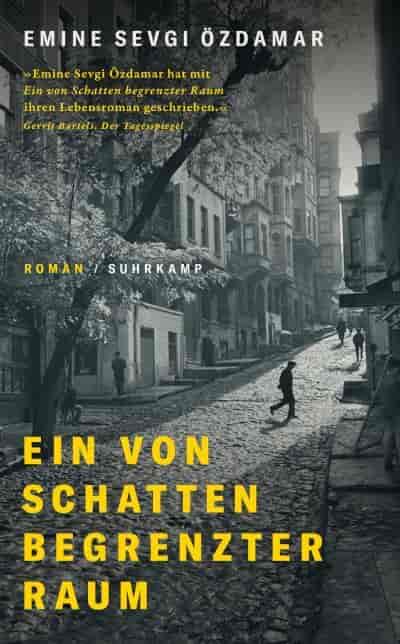 Omslaget til romanen Ein von Schatten begrentzer Raum 