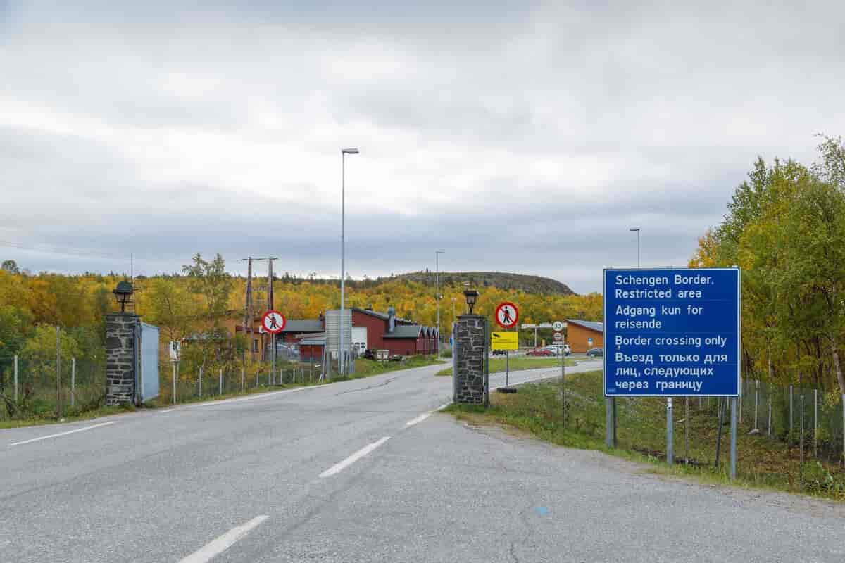 Storskog, grenseovergang