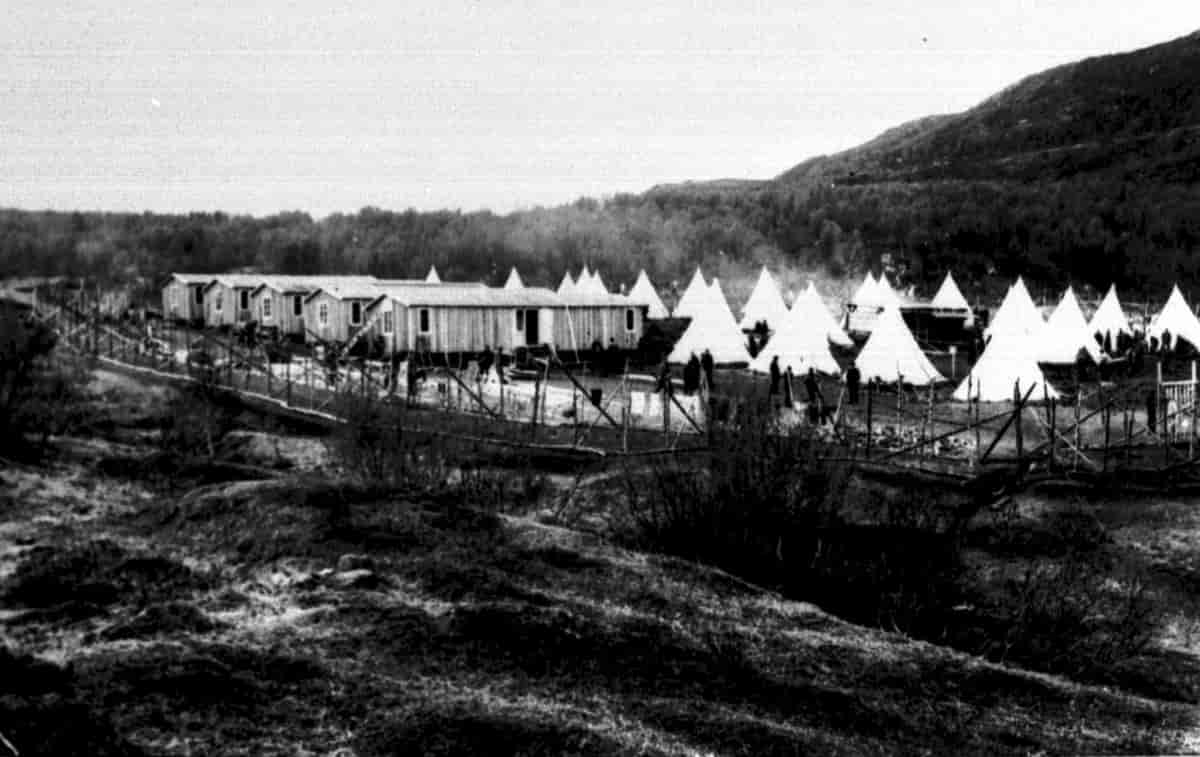Skorpa fangeleir for tyske krigsfanger i 1940