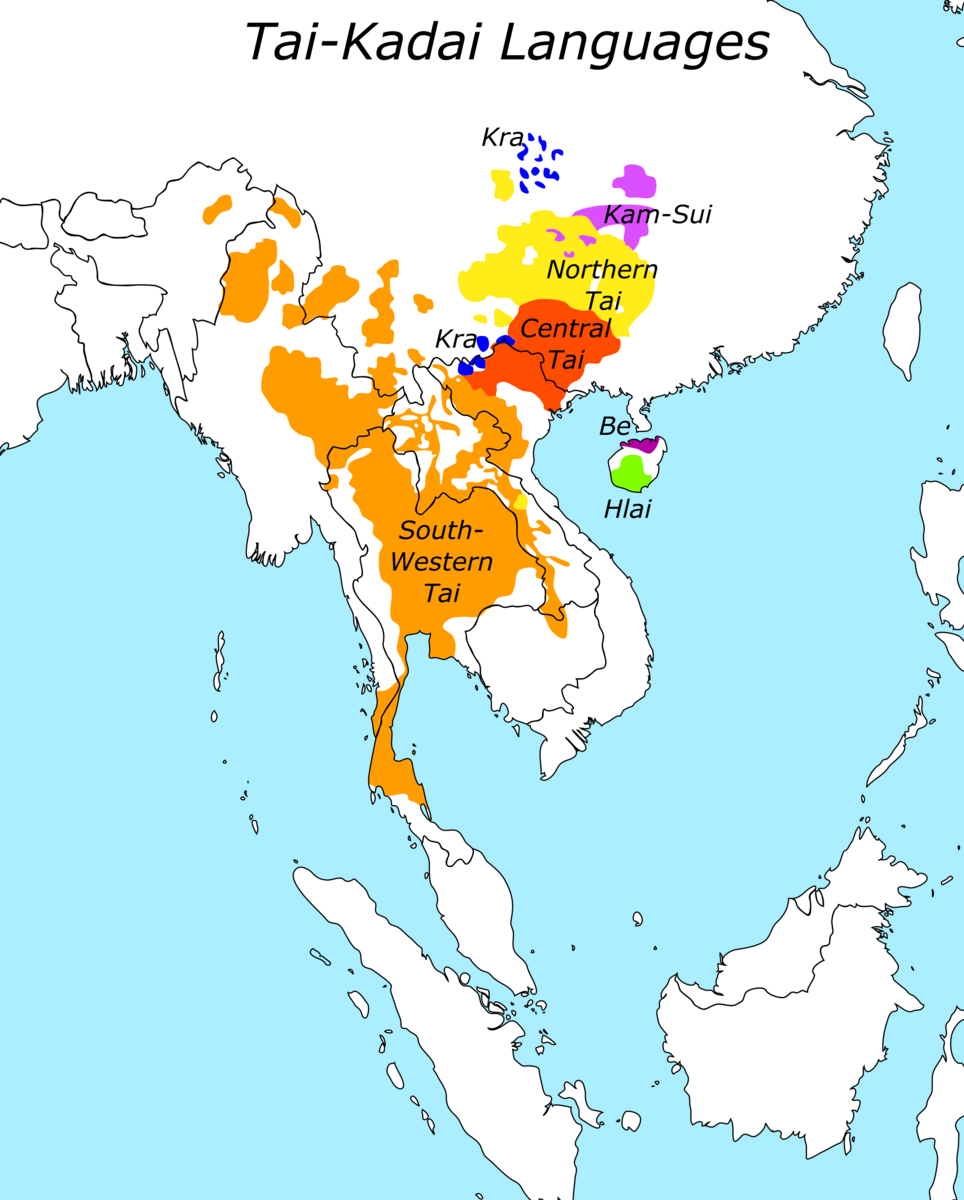 Utbreiinga til tai-kadai-språka