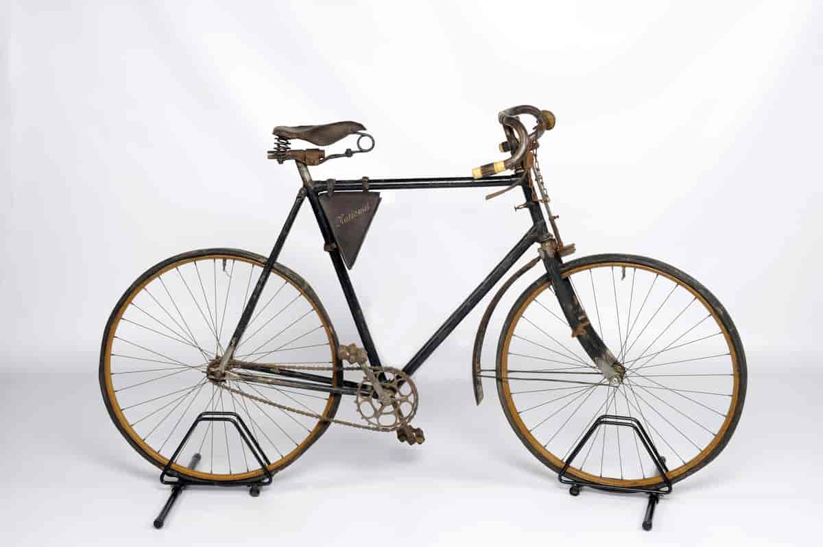 En av de tidligste modellene fra Norsk Bicyclefabrik, NVM 00-G-08961