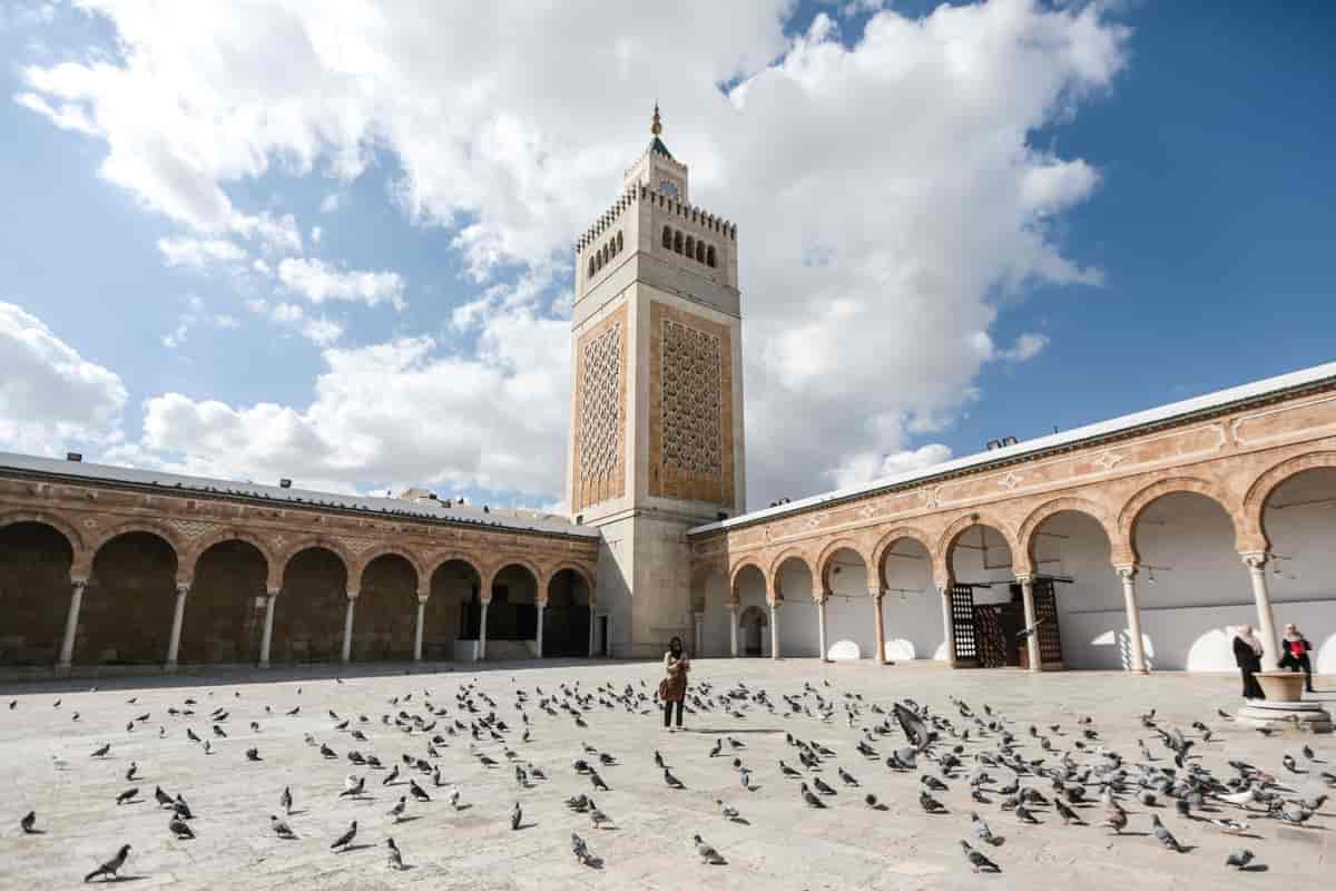 Foto av Ezzitouna-moskeen