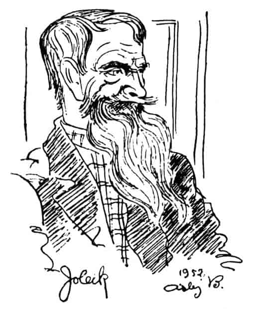 Albert Joleik, som starta Spegjelen i 1911.