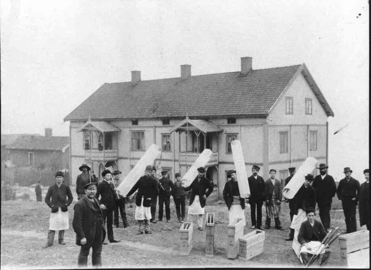 Glassblåsere ute 1888