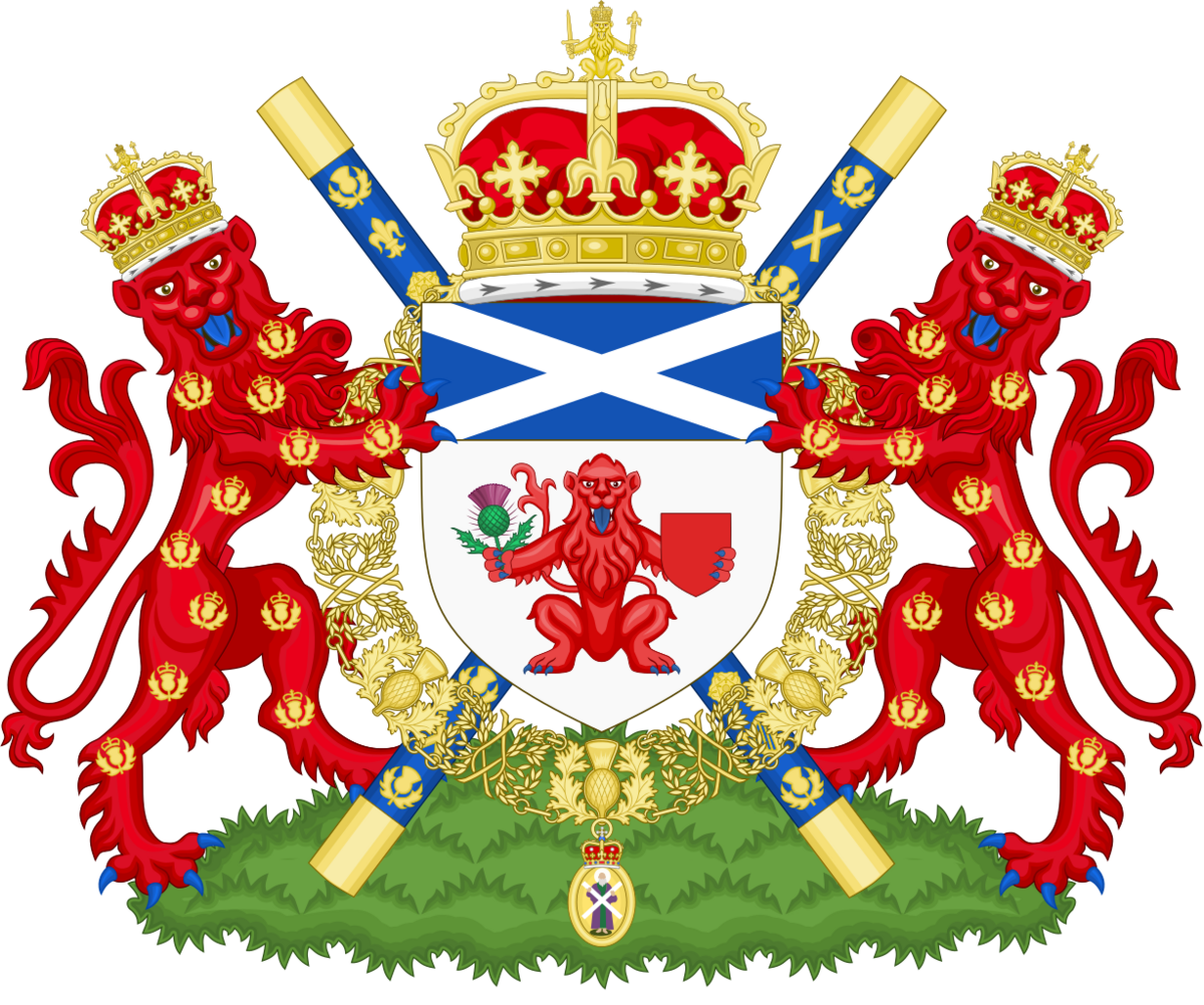 Våpenet til Skottlands statsheraldiker, The Lord Lyon King of Arms