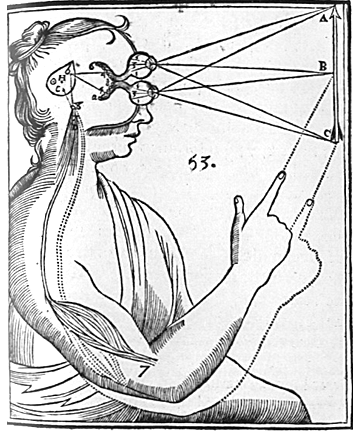 Descartes' oppfatning av synssansen