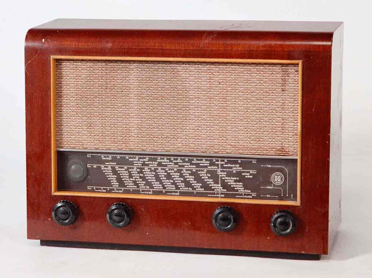 David-Andersens første radiomodell, Type 1-47, fra 1947