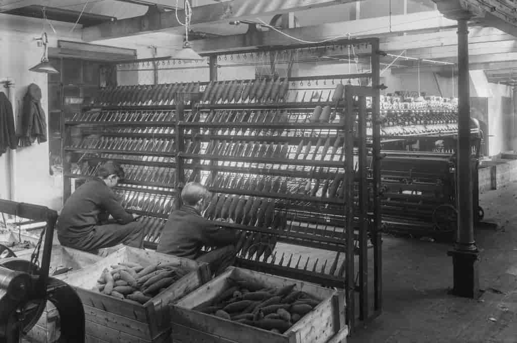 Spinneriet, Arne fabrikker, foto fra 1932