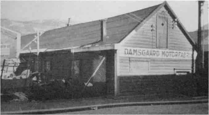 Damsgård Motorfabrikks første lokaler, frem til 1939
