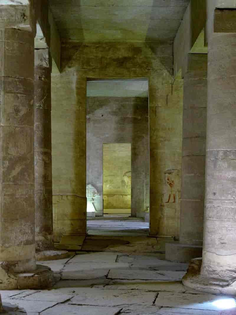 Tempelet til Sety 1 i Abydos.