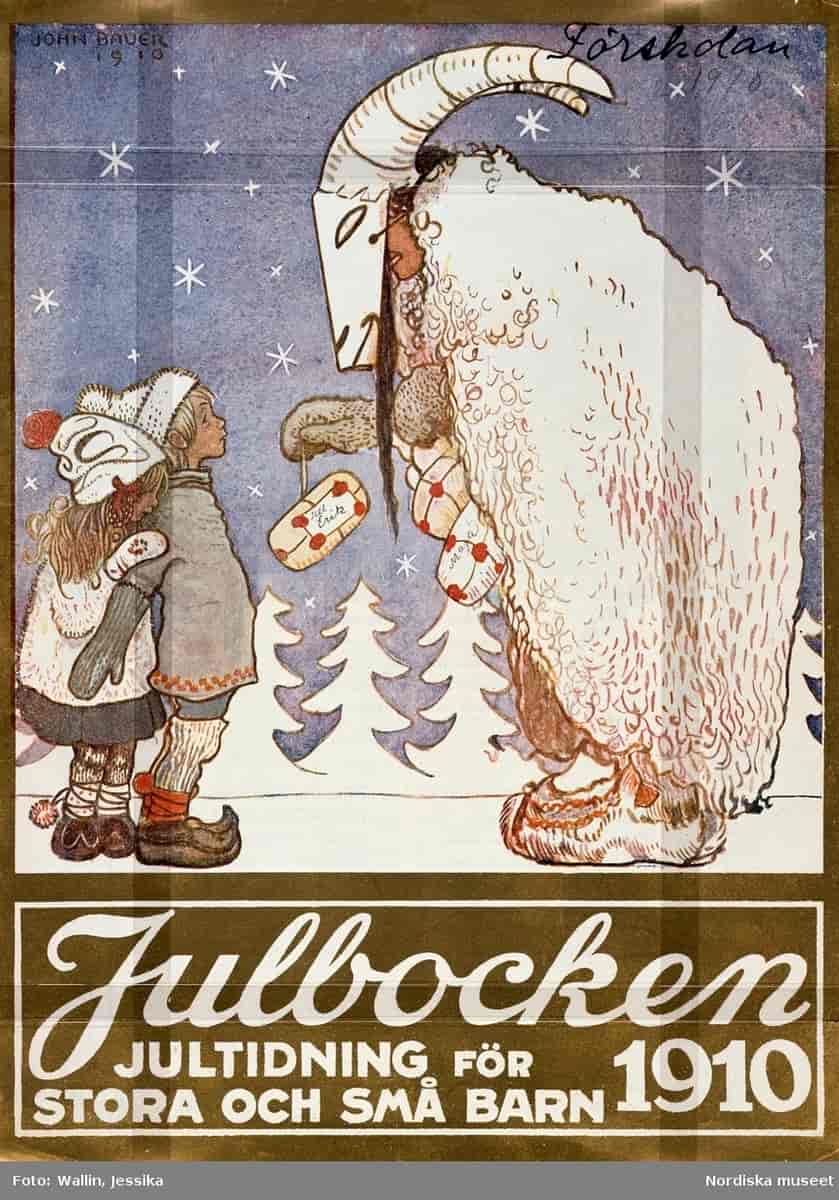 Julbocken, jultidning för stora och små barn, 1910
