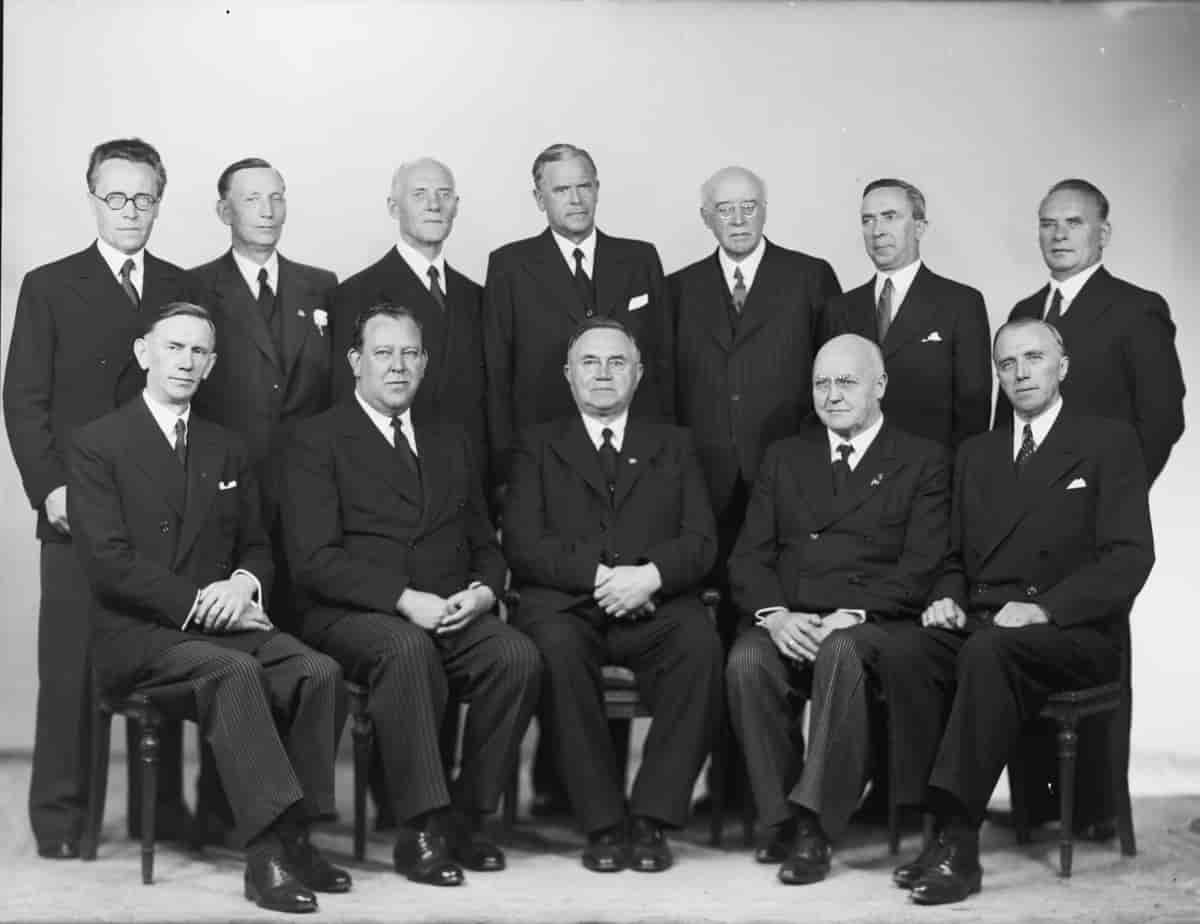 Nygaardsvolds regjering i juni 1945