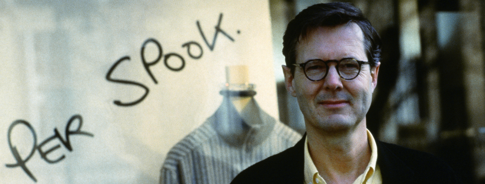 Spook presenterer sin kolleksjon i Paris 1986